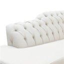 Ver imagem 2 de Recamier Decorativo Divã Styllus Lado Esquerdo Bouclé Marfim