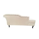 Ver imagem 7 de Recamier Decorativo Divã Styllus Lado Esquerdo Bouclé Marfim