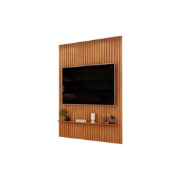 Painel para Tv até 65 Polegadas Ripado Dj Móveis Trento 183 Freijó - 4