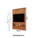 Ver imagem 7 de Painel para Tv até 65 Polegadas Ripado Dj Móveis Trento 183 Freijó