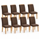 Ver imagem 3 de Conjunto 8 Cadeiras para Sala de Jantar Luisa