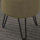 Ver imagem 6 de Puff Puf Para Sala Pes Metal Small Veludo SL 945 Peer