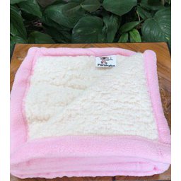 Cobertor Mink Sherpa Liso Bebê Cobertores Parahyba Rosa - 1