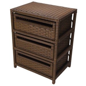 Gaveteiro em Fita 3 Gavetas 41x30x56cm Argila