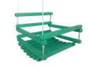 Ver imagem 1 de Balanço Gangorra Infantil Madeira 35x35 Verde Suporta 80 Kg