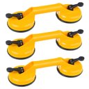 Ver imagem 1 de Ventosa Dupla para Vidro Gesso Mármore Metal Piso | 03 Un