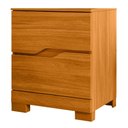 Ver imagem 1 de Mesa de Cabeceira 2 Gavetas 51 Cm Ares Cinamomo Moval