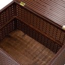 Ver imagem 4 de Baú Organizador em Fita 52x40x40cm Argila