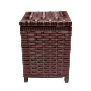 Lixeira Banheiro em Fita 21x21x27cm Argila