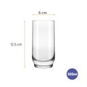 Ver imagem 5 de Jogo de Copos Multiuso Lights 300ml 6 Unidades - Nadir 7704