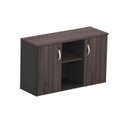 Ver imagem 1 de Armário Baixo Credenza Cor London/preto 0,74×1,20x0,45 Maranello