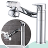Torneira Banheiro Lavabo Gourmet com Misturador Monocomando Bancada Metal Articulada Cromada Modelo  - 1