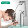 Torneira Banheiro Lavabo Gourmet com Misturador Monocomando Bancada Metal Articulada Cromada Modelo  - 7