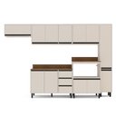 Ver imagem 2 de Cozinha Compacta 6 Peças 250044 com Tampo Koya Creme Politorno Móveis
