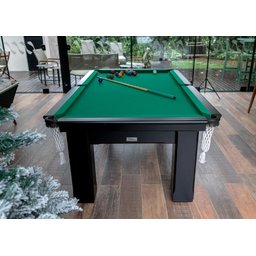 Mesa de Sinuca - 2,20x1,20 - Verde - 5