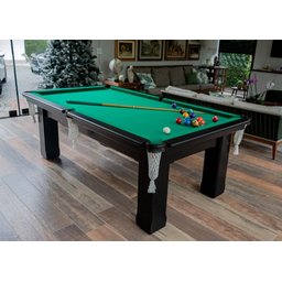 Mesa de Sinuca - 2,20x1,20 - Verde - 4