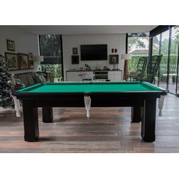 Mesa de Sinuca - 2,20x1,20 - Verde - 2