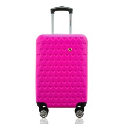 Kit Duas Malas de Bordo Rígidas 360º - Gladiador B1c1 Cor:grafite e Pink - 2