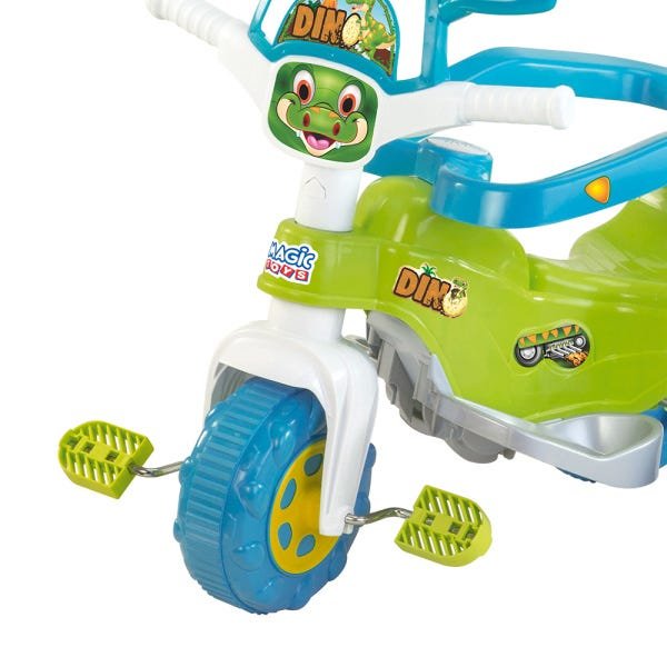 Triciclo Infantil Tico Tico Dino Verde Magic Toys - 1