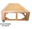 Ver imagem 2 de Base Box Solteiro Suede Preto