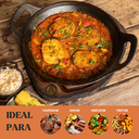Ver imagem 3 de Panela Parmegiana Ferro Fundido 28x7 Cm 3 L Panela Mineira