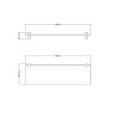 Ver imagem 5 de Prateleira de Vidro Tramontina Glass Reta com Suporte Injetado 500x150x8mm