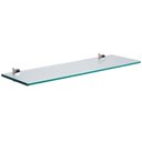 Ver imagem 1 de Prateleira de Vidro Tramontina Glass Reta com Suporte Injetado 500x150x8mm