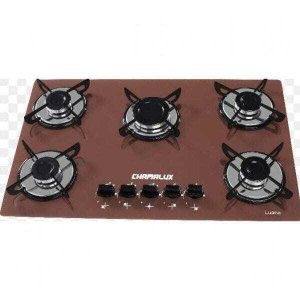 Cooktop 5 Bocas à Gás Bivolt Chamalux