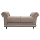Ver mais imagens de Recamier Barcelona Suede com Strass Bege