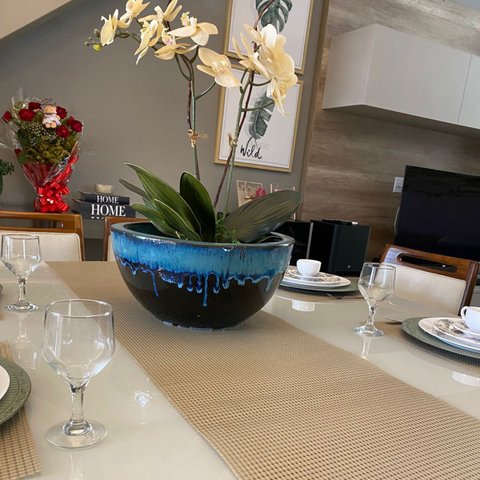 Passadeira para Mesa em Tela Sling 2 Unidades 1,50mt x 40cm Caminho Mesa Decore Fácil Shop