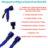 Mangueira Retrátil Extensível 15 Metros Gatilho 7 Posições - 2