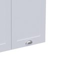 Ver imagem 7 de Armário Aéreo Denver 80cm 2 Portas MDF Giratória Branco Ditália Móveis