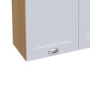 Ver imagem 5 de Armário Aéreo Denver 80cm 2 Portas MDF Giratória Branco Ditália Móveis