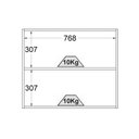 Ver mais imagens de Armário Aéreo Denver 80cm 2 Portas MDF Giratória Branco Ditália Móveis