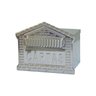 Caixa Correio Cartas Tijolinho Galvinox Embutir 15x21x12cm - 1
