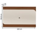 Ver imagem 3 de Painel para Tv de 86 Polegadas Ferrara Cedro Off White