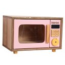 Ver imagem 1 de Microondas Infantil de Madeira Rosa Fabrink