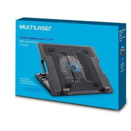 Suporte Para Notebook Com 1 Cooler Multilaser - Ac166 - 4