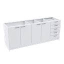 Ver imagem 1 de MESA COZINHA COM PORTAS E GAVETAS M338.B MUNDI MOVEIS