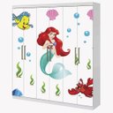 Ver imagem 1 de Adesivo Envelopamento Guarda-Roupa 2mx2m A Pequena Sereia