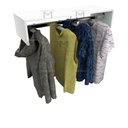 Ver imagem 2 de CABIDEIRO ROUPAS, CLOSET ARARA LOJA M31.2020.B MUNDI MOVEIS Branco