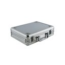 Ver imagem 6 de Kit 2 Maleta Transporte Alumínio Retangular 28x22x7 Armazenamento Equipamentos Acessórios Ma-300 Por