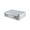 Ver imagem 4 de Kit 2 Maleta Transporte Alumínio Retangular 28x22x7 Armazenamento Equipamentos Acessórios Ma-300 Por