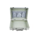 Ver imagem 5 de Kit 2 Maleta Transporte Alumínio Retangular 28x22x7 Armazenamento Equipamentos Acessórios Ma-300 Por