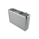 Ver imagem 2 de Kit 2 Maleta Transporte Alumínio Retangular 28x22x7 Armazenamento Equipamentos Acessórios Ma-300 Por