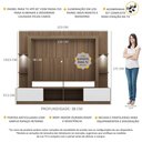 Ver imagem 3 de Estante com Suporte Tv 65" e Leds Berlim Multimóveis V3384