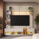 Ver imagem 6 de Painel e Rack Sala Nexus Prodecor com LED para TV até 55 Mel/Arenas