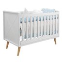Ver imagem 1 de Berço Mini Cama Infantil Retrô - Branco