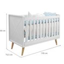 Ver imagem 4 de Berço Mini Cama Infantil Retrô - Branco