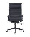 Ver imagem 4 de Kit 2 Cadeiras Escritório Presidente Giratória Couro Ecológico/Aço Cromado Manhattan Black - Preto